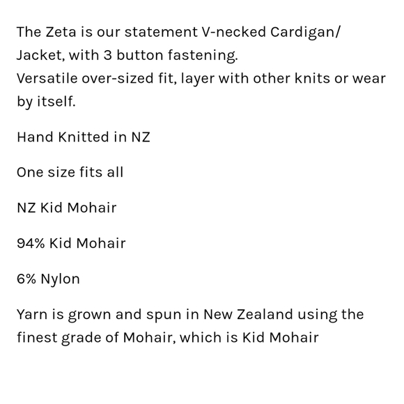 Zeta Orange Cardigan - Picture 2 of 9